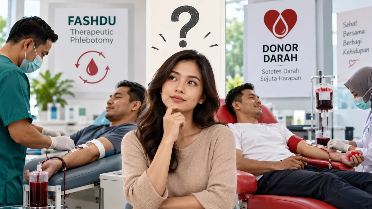 Fashdu dan Donor Darah: Apa Bedanya?