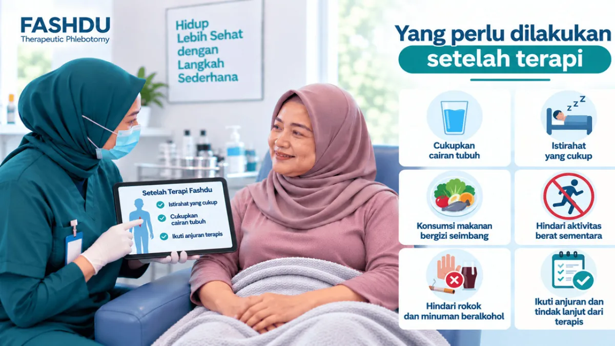 Apa yang Perlu Dilakukan Setelah Terapi Fashdu?