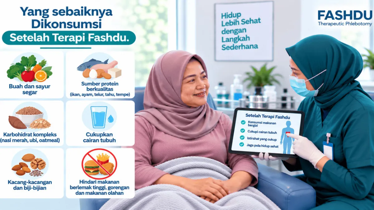 Apa yang Sebaiknya Dikonsumsi Setelah Terapi Fashdu?