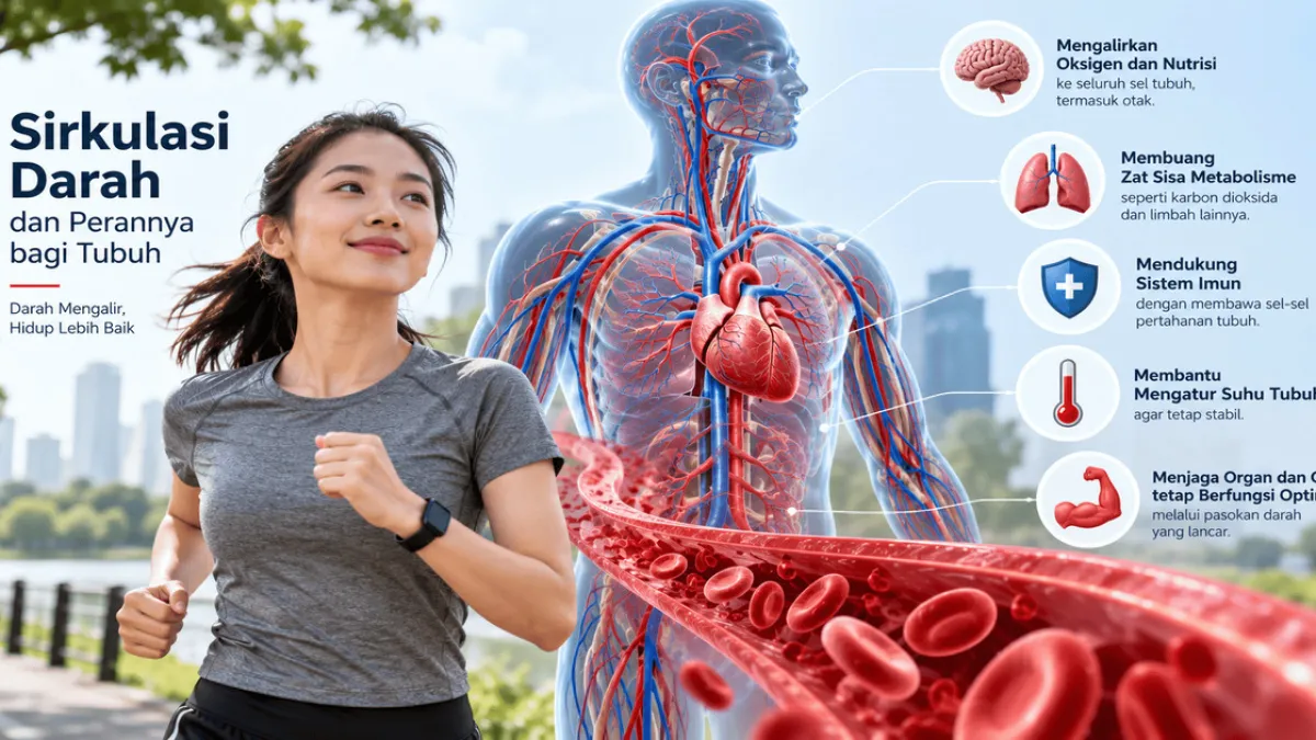 Sirkulasi Darah dan Perannya bagi Tubuh